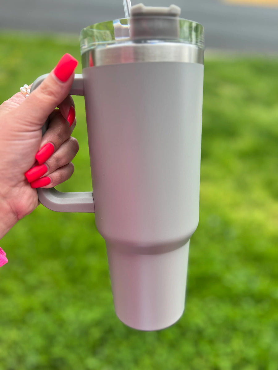 Stainless Steel Tumbler - 40oz – Obsession Boutique