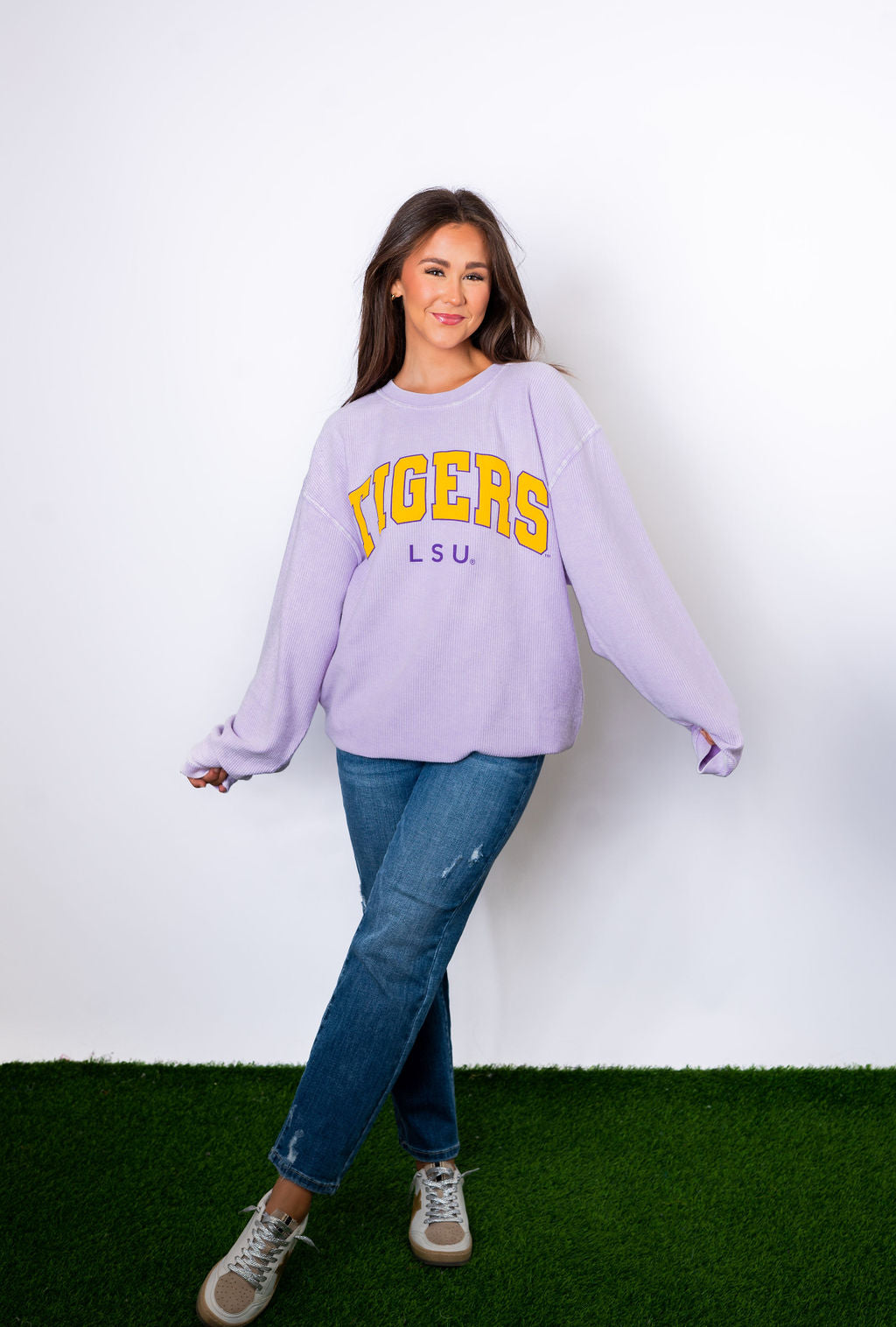 Lsu corded cheap sweatshirt