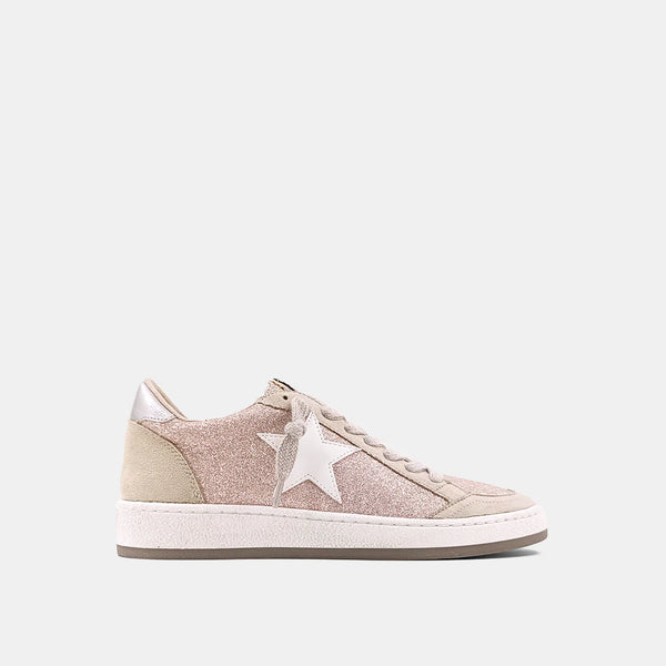 Dolce-66 Sparkly Sneakers Champagne / 7.5