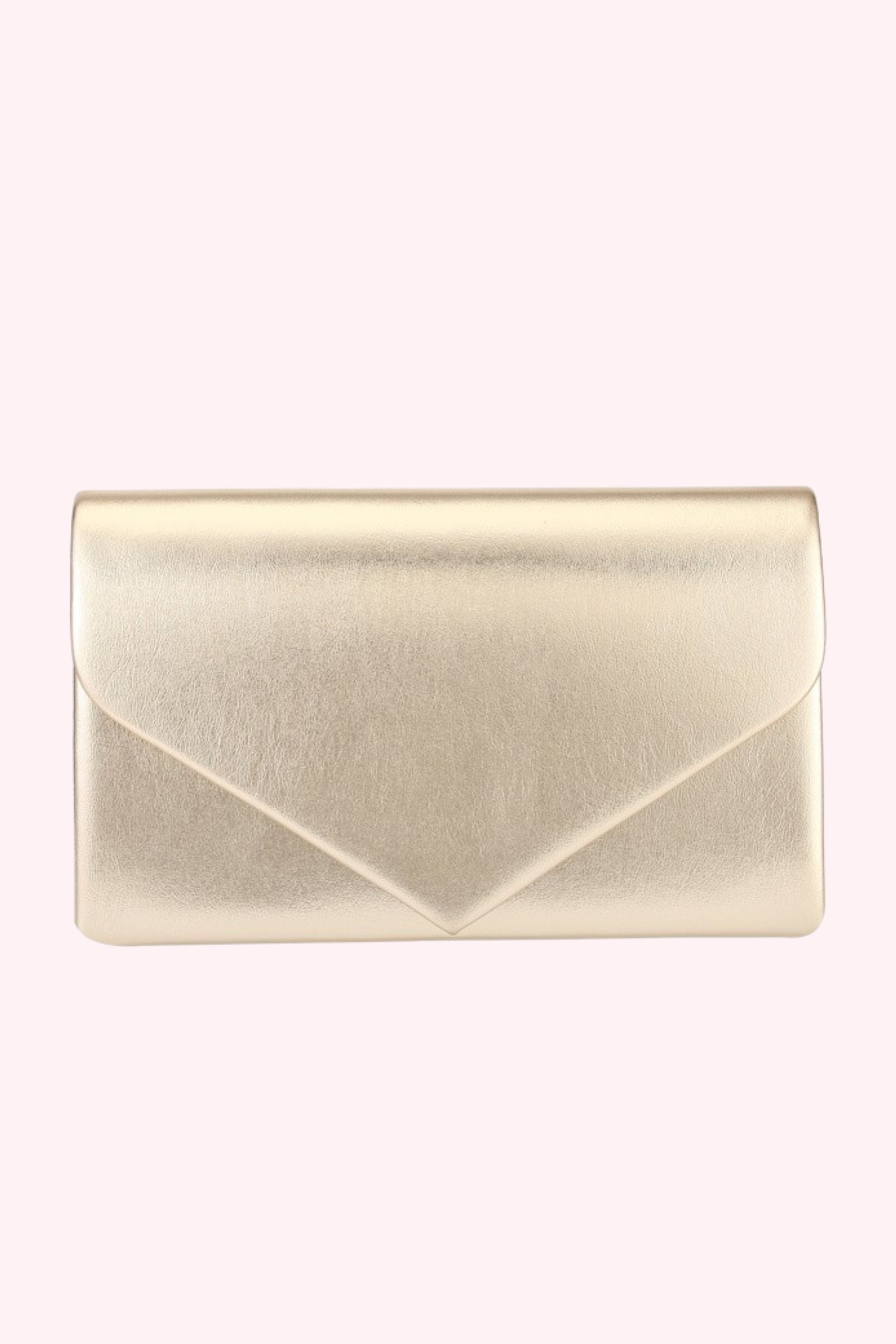 Metallic Faux Leather Clutch – Obsession Boutique